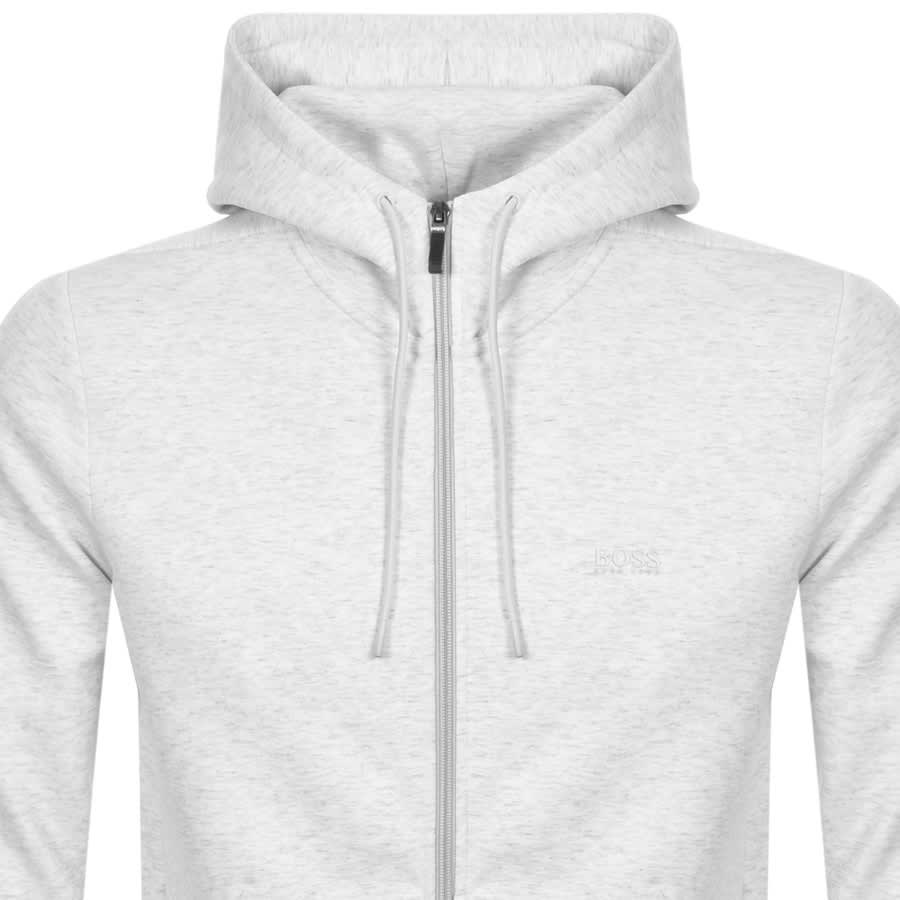 Alternative Image for ProductBOSS Saggy X Full Zip Hoodie Grey2